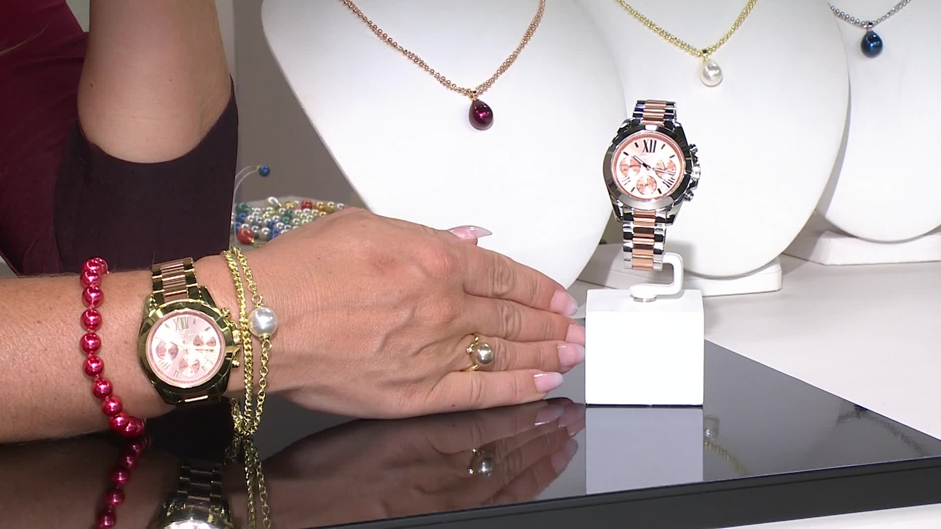 Pfeffinger Damenuhr Mit Magnetverschluss Pfeffinger Chronograph In