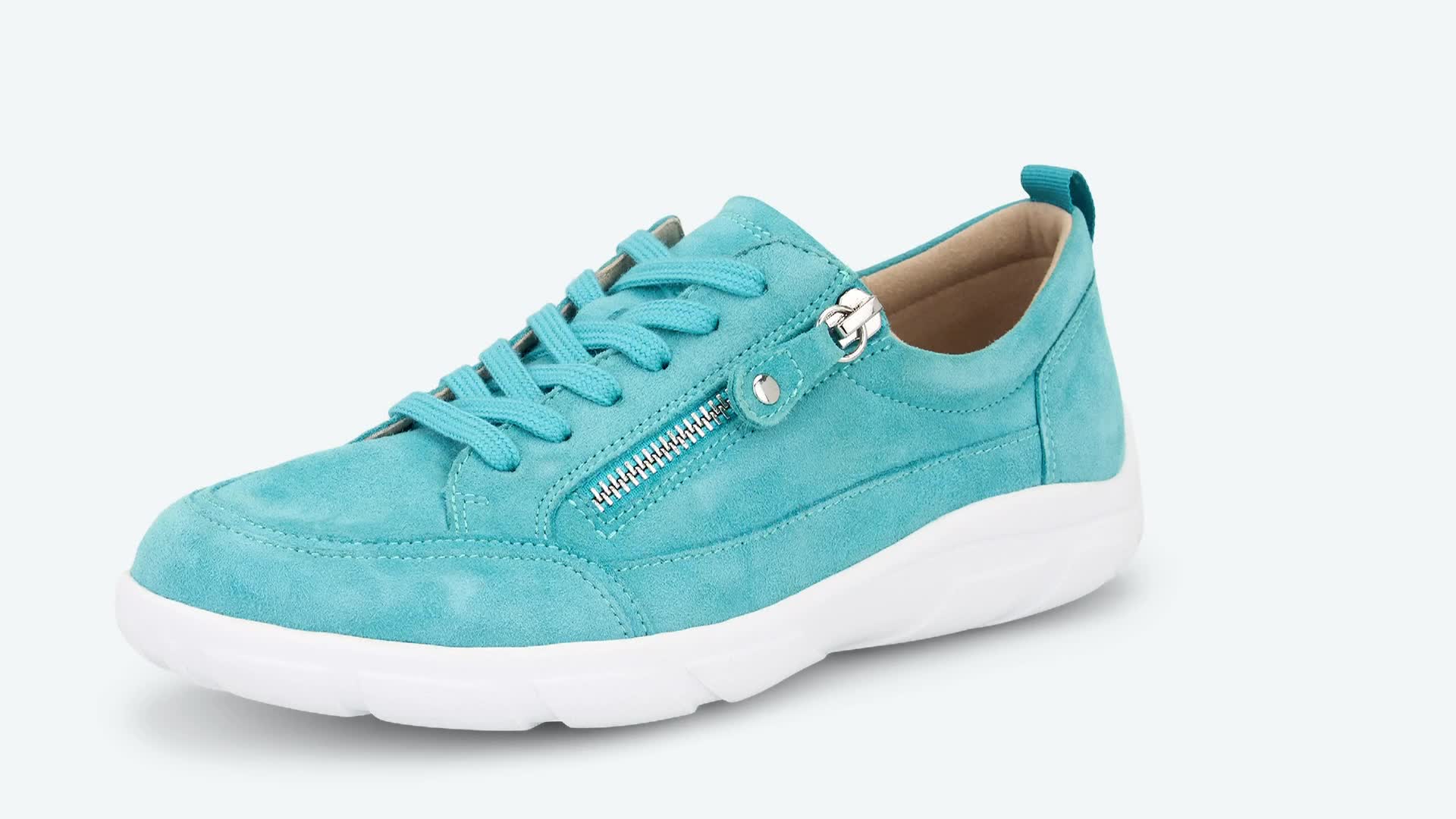 Caprice Sneaker in Velours-Optik hier online bei HSE