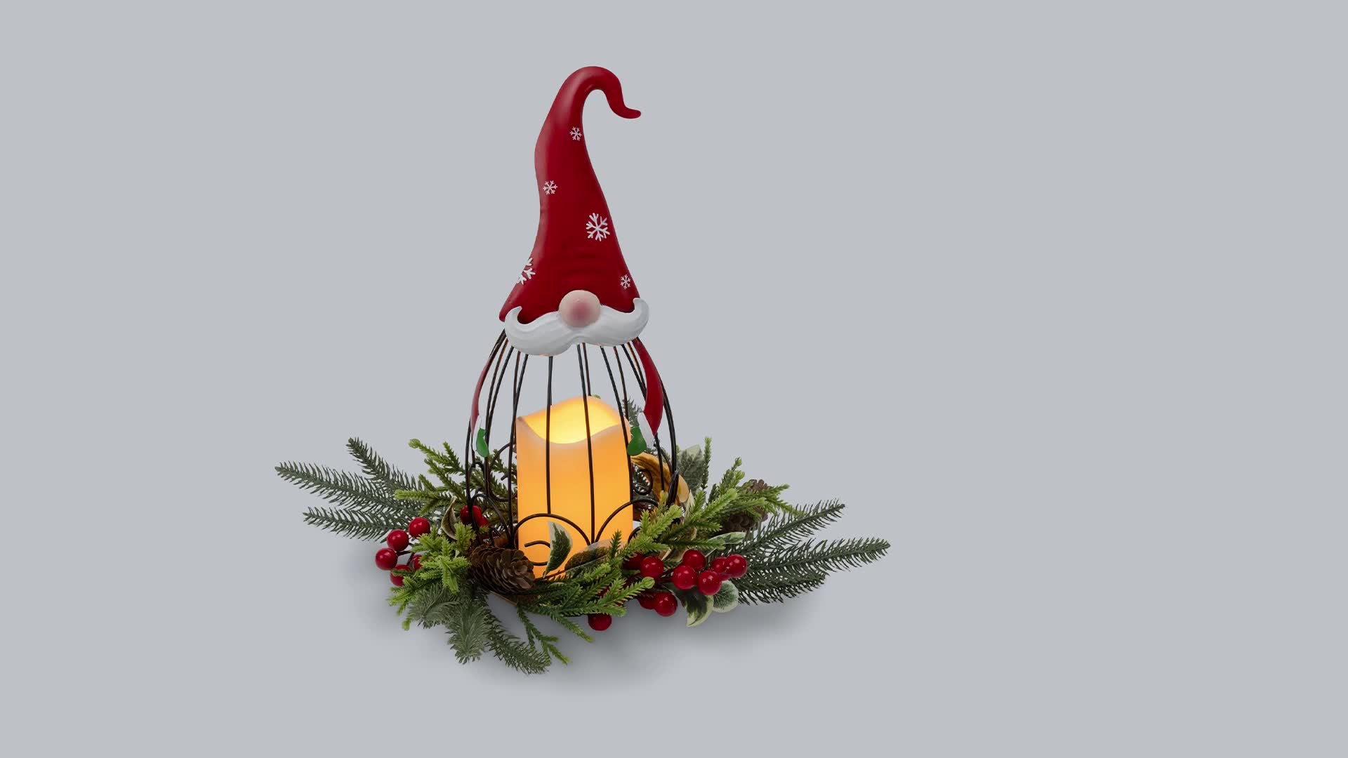LED Laterne Wichtel von Lumesso - Weihnachtsdeko mit Licht