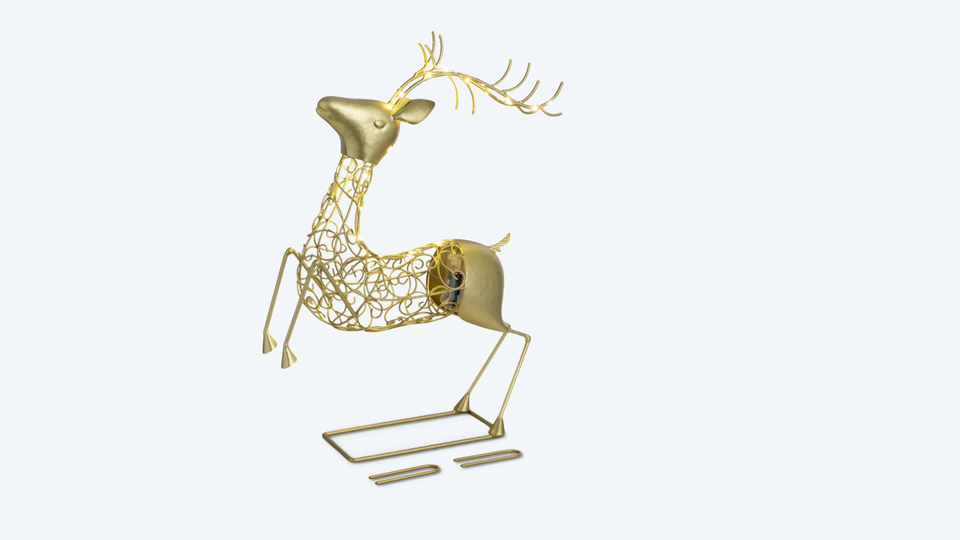 Lumesso XL Outdoor LED Metall Figur Hirsch, hier online